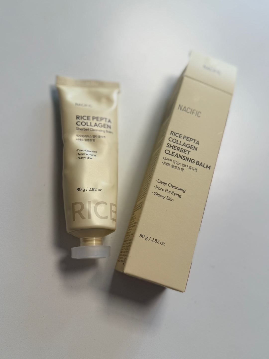 네시픽 (NACIFIC) 라이스 펩타 콜라겐 샤베트 클렌징 밤 review image