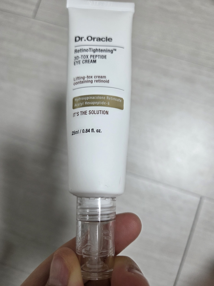 닥터오라클 (Dr.Oracle) 레티노타이트닝 3D톡스 레티놀 펩타이드 아이크림 review image
