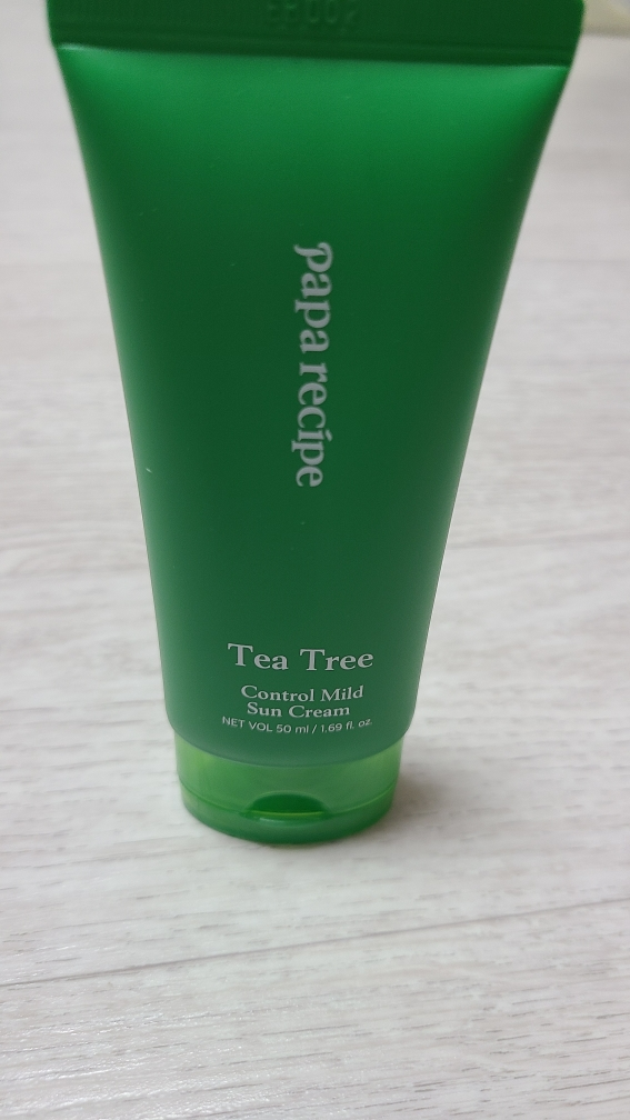 파파레서피 (Paparecipe) 티트리 컨트롤 마일드 선 크림 [SPF50+/PA++++] review image