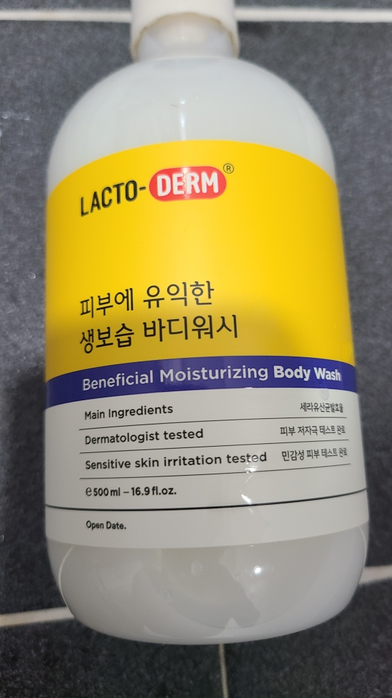 락토덤 (LACTO-DERM) 피부에 유익한 생보습 바디워시 review image