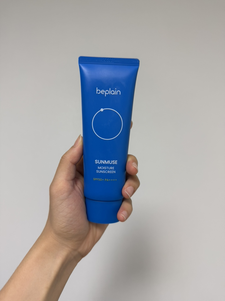 Sunmuse 保湿防晒霜 [SPF50+/PA++++]的真实用户使用照片