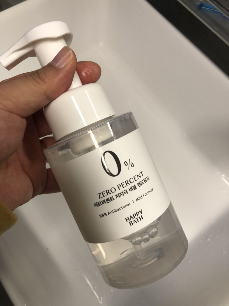 零致敏性泡沫洗手液的真实用户使用照片