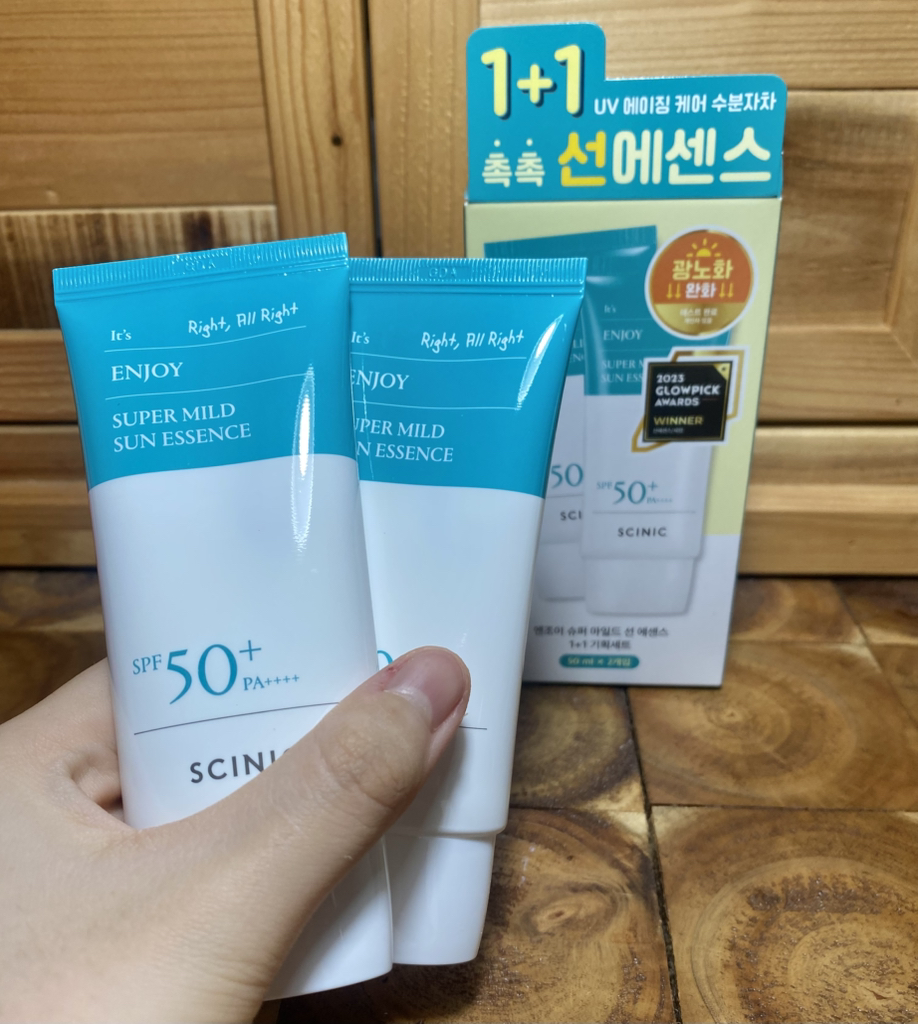 Enzoi 超温和防晒精华 [SPF50+/PA++++]的真实用户使用照片