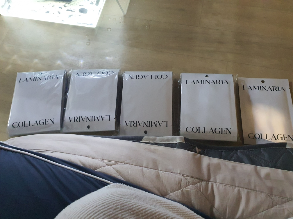 海带胶原蛋白紧致面膜的真实用户使用照片