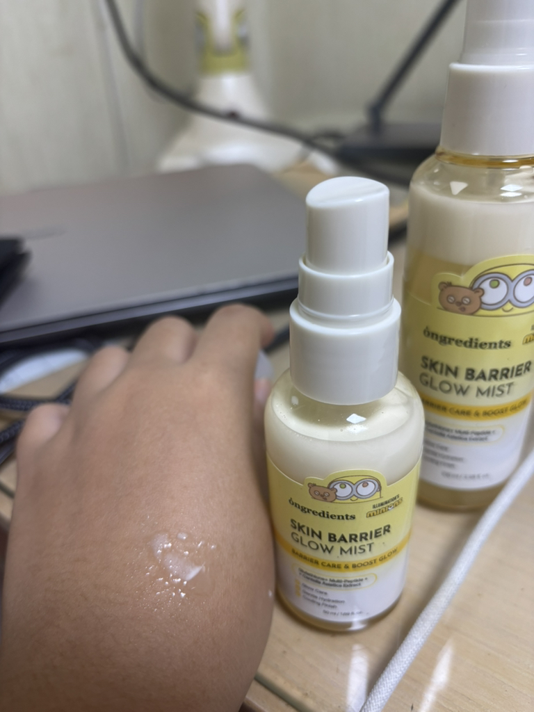 온그리디언츠 (ongredients) 미니언즈 에디션 스킨 베리어 속광 미스트 review image