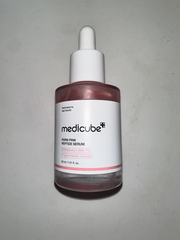 PDRN 粉红色肽原料安瓿的真实用户使用照片