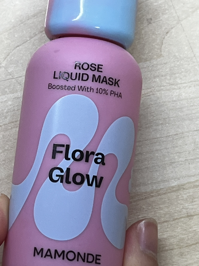 玫瑰液体面膜的真实用户使用照片