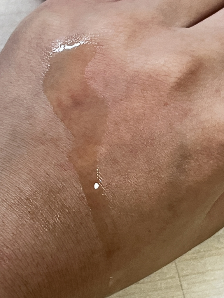 玫瑰液体面膜的真实用户使用照片