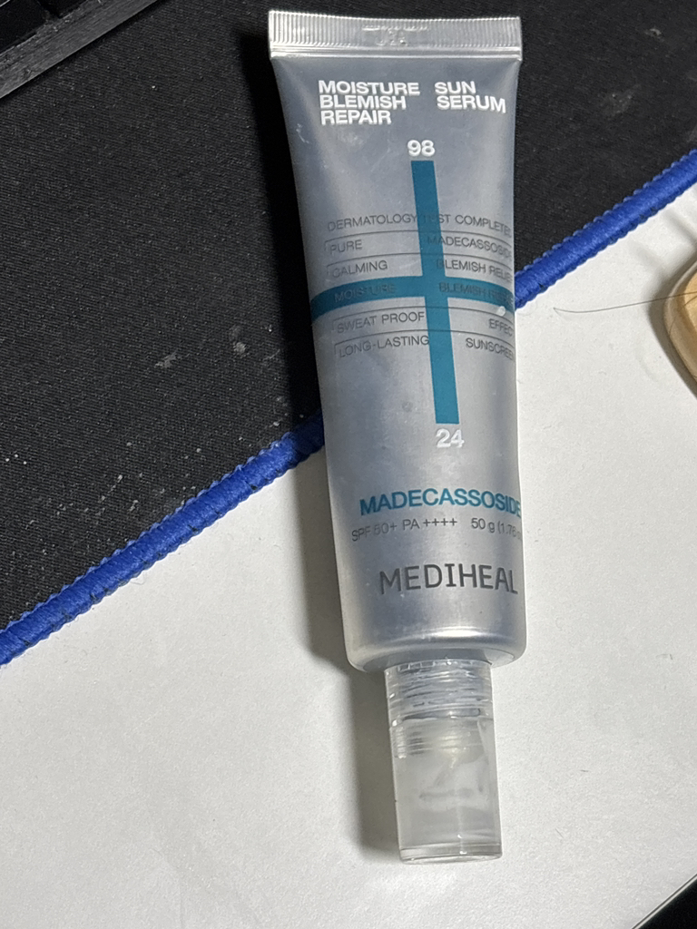 메디힐 (MEDIHEAL) 마데카소사이드 수분 선세럼 흔적 리페어 [SPF50+/PA++++] review image