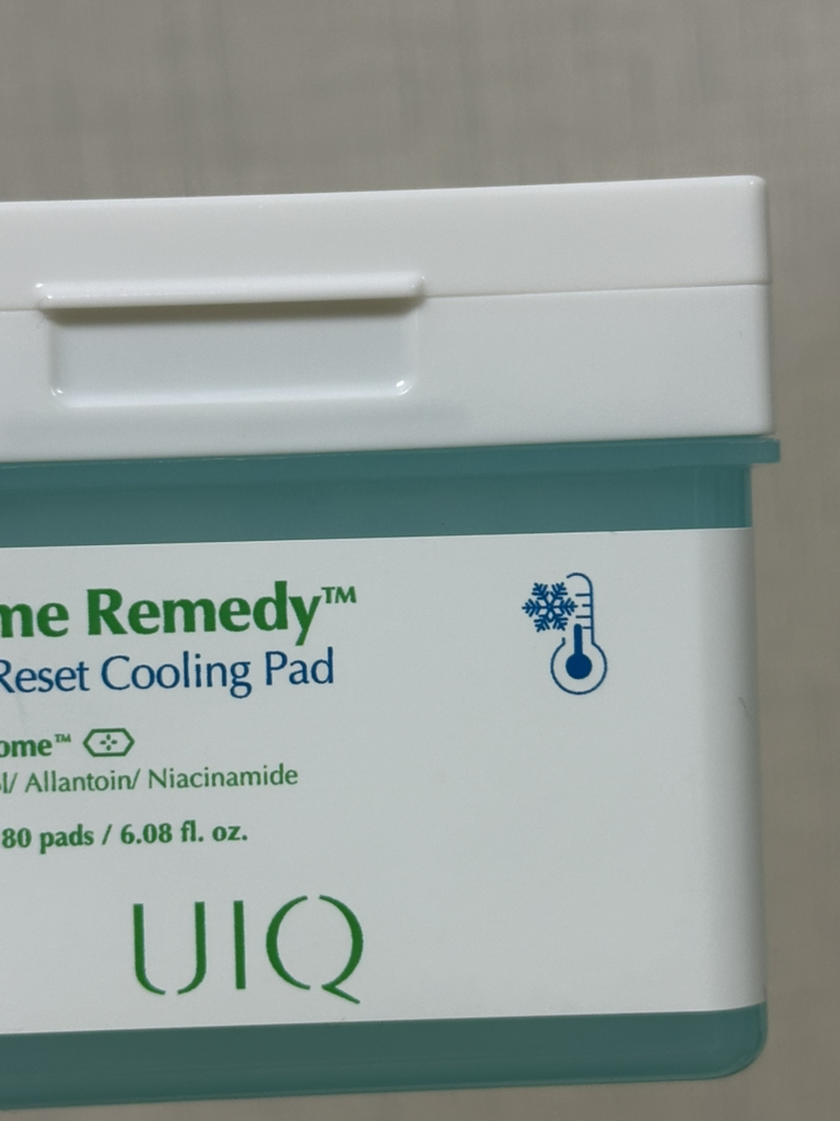 UIQ Bionic Remedy Fore Reset 冷却垫 common.review image