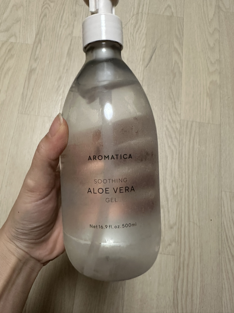 舒缓芦荟胶的真实用户使用照片