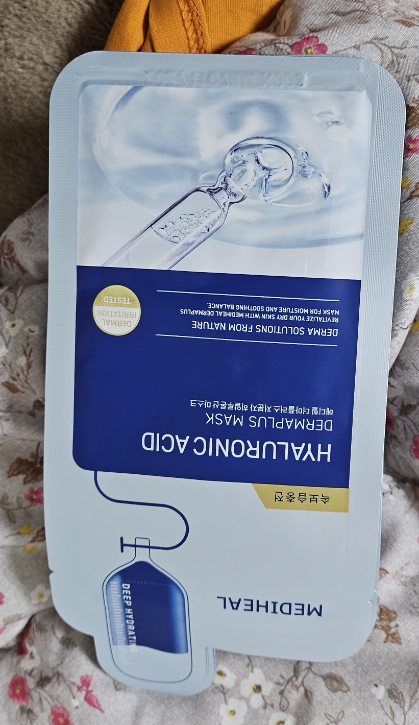 메디힐 (MEDIHEAL) 더마플러스 마스크 [저분자히알루론산] review image