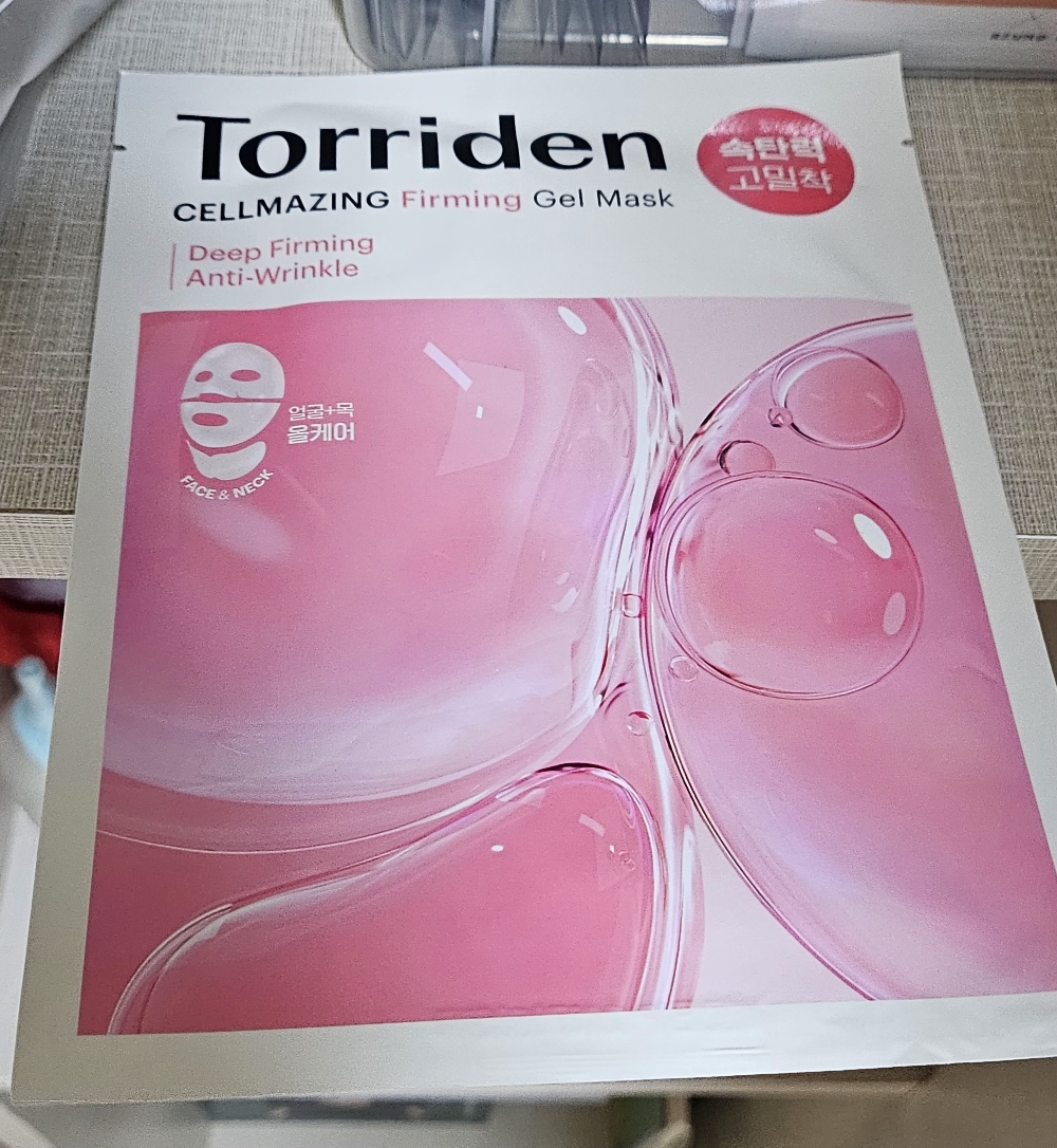 토리든 (Torriden) 셀메이징 저분자 콜라겐 탄력 겔 마스크 review image
