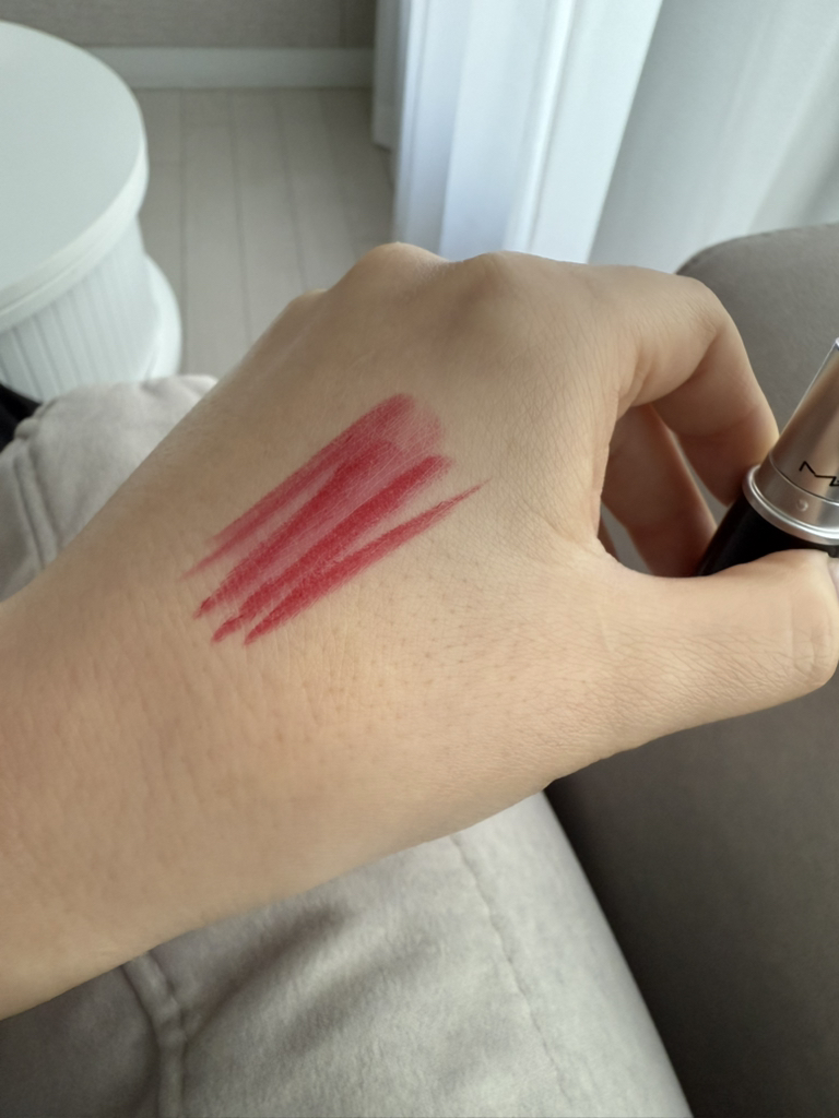 맥 (MAC) 레트로 매트 립스틱 [루비우] review image