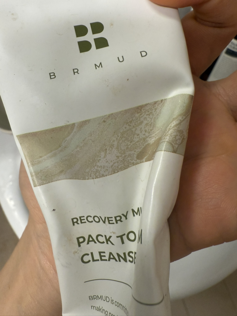 恢复泥包泡沫洁面乳的真实用户使用照片