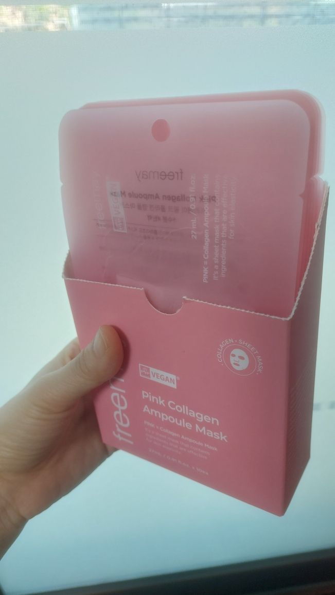 后莉美 粉色胶原蛋白安瓶面膜 common.review image