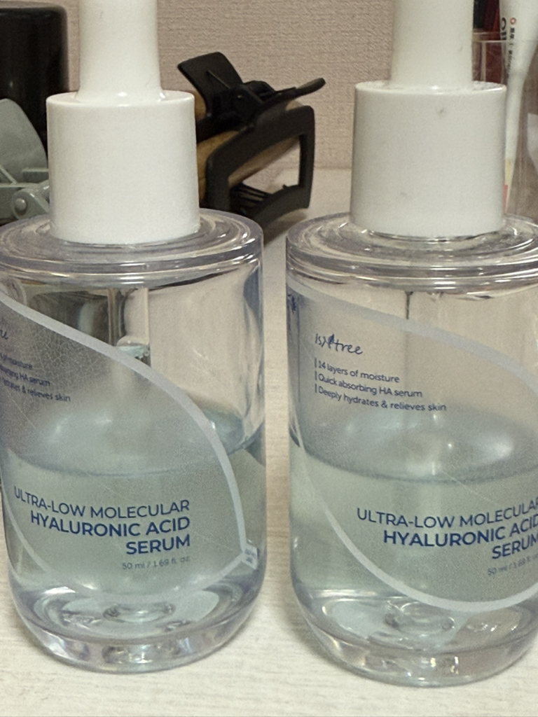 Ảnh đánh giá thực tế của người dùng về Serum axit hyaluronic phân tử siêu nhỏ