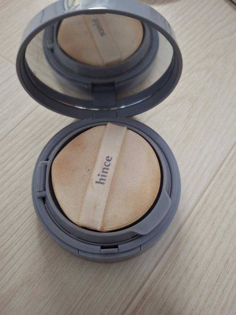 힌스 (hince) 세컨 스킨 메쉬 매트 쿠션 [SPF40/PA++] [21호 아이보리] review image