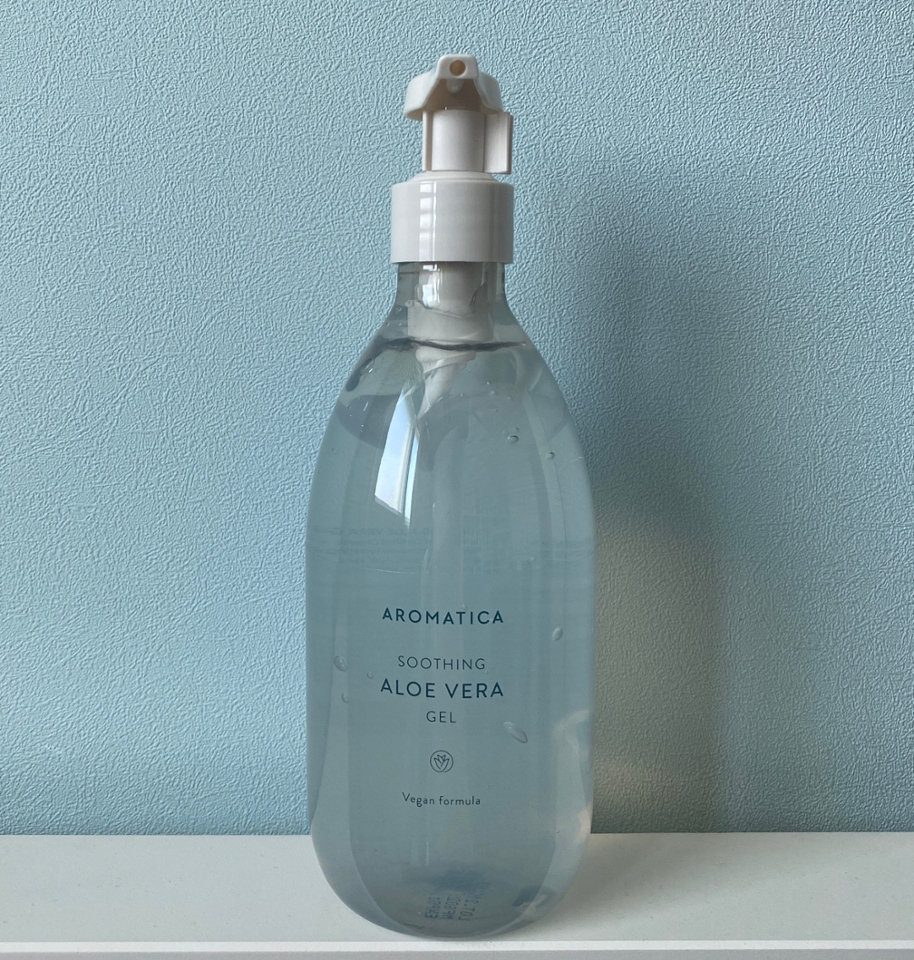 舒缓芦荟胶的真实用户使用照片