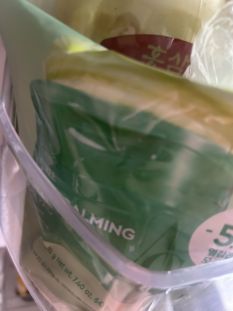 AC 深层舒缓毛孔化妆棉的真实用户使用照片