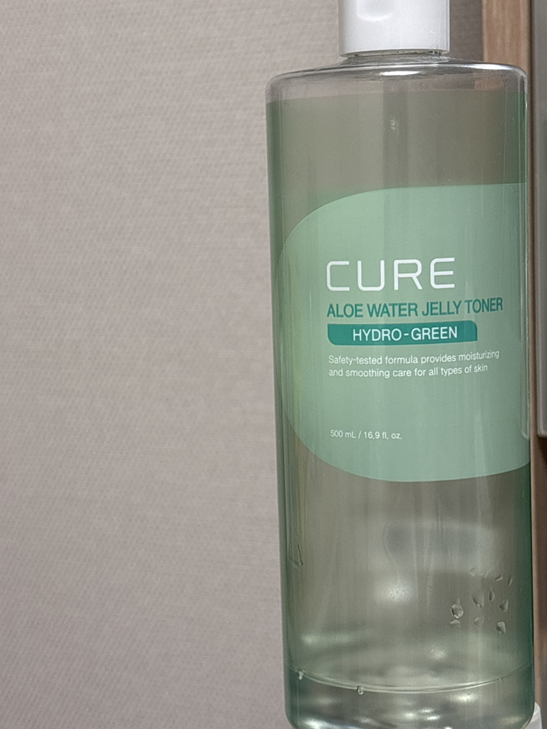 큐어 (CURE) 알로에 워터 젤리토너 review image