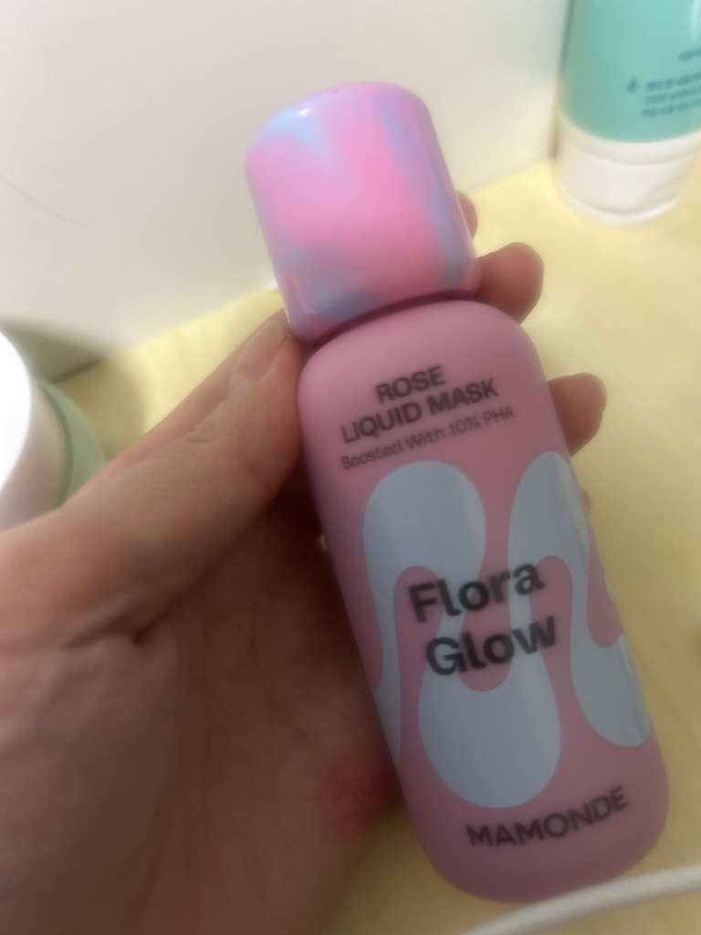 마몽드 (Mamonde) 플로라글로우 로즈 리퀴드 마스크 review image