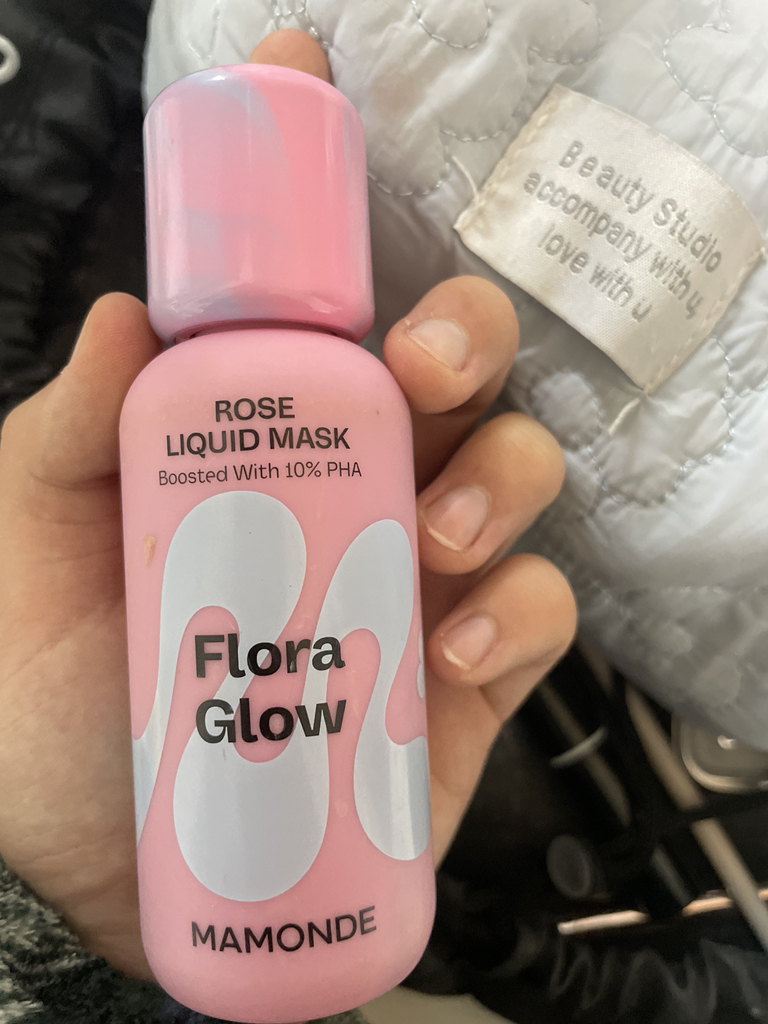 마몽드 (Mamonde) 플로라글로우 로즈 리퀴드 마스크 review image