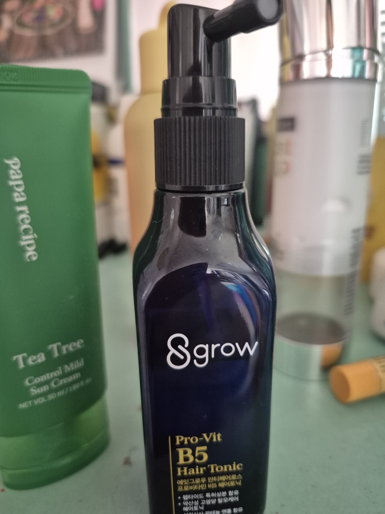 维生素 B5 防脱发补发液的真实用户使用照片