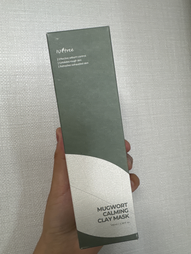 IsNtree Mugwort Calming Clay Mask review image