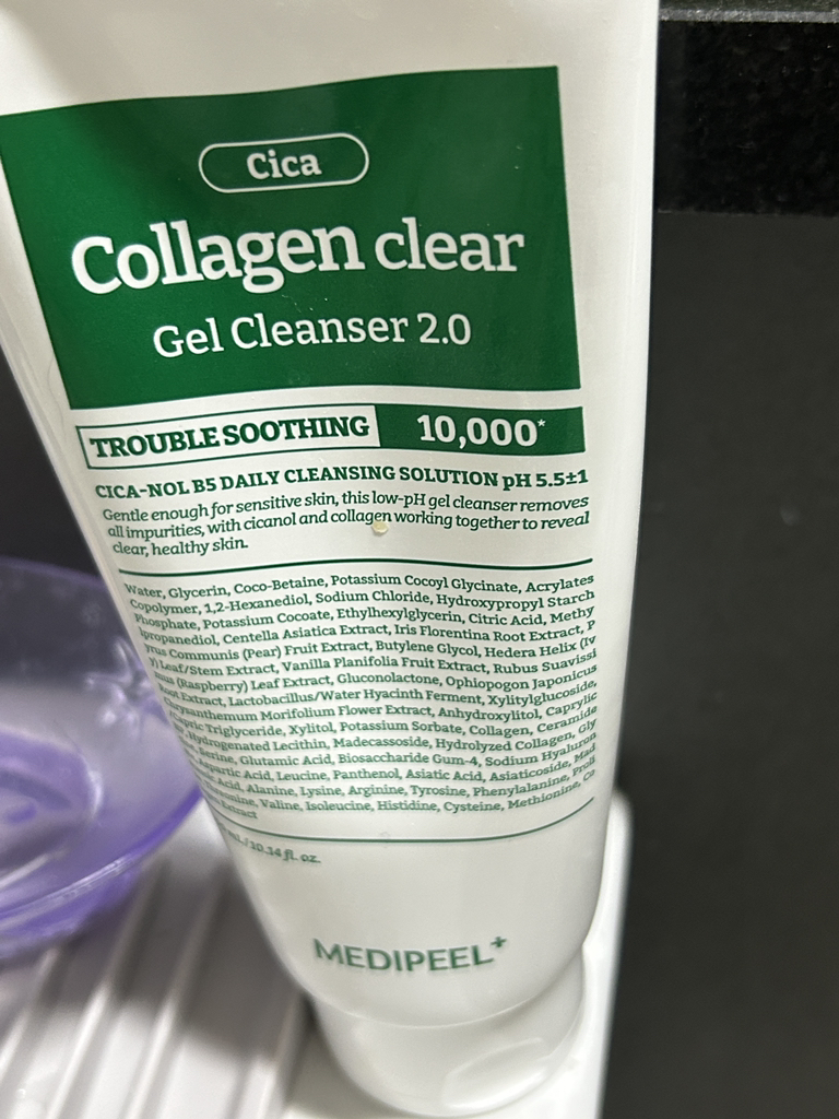메디필 (MEDIPEEL) 그린 시카 콜라겐 클리어 젤 클렌저 2.0 review image