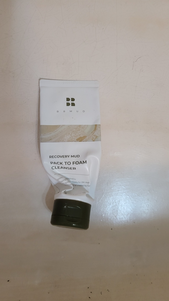 恢复泥包泡沫洁面乳的真实用户使用照片