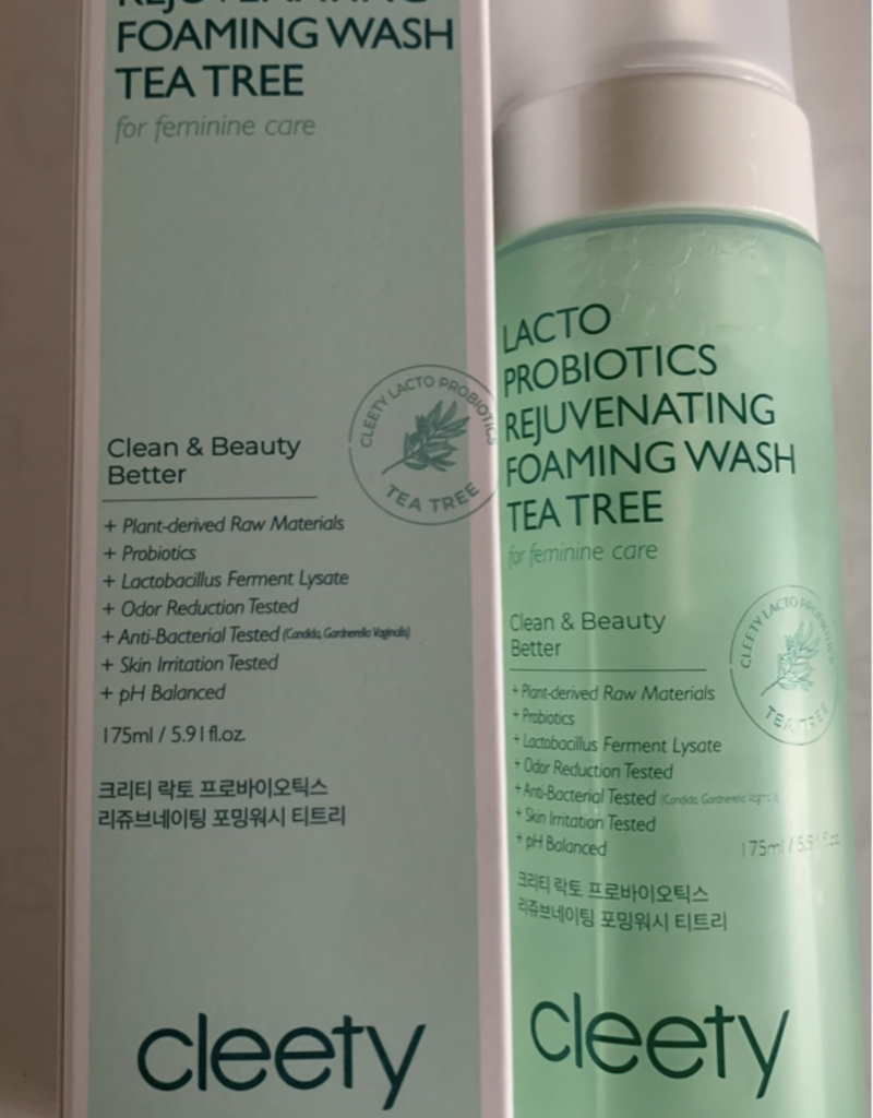 크리티 (cleety) 락토 프로바이오틱스 여성청결제 포밍워시 [티트리] review image