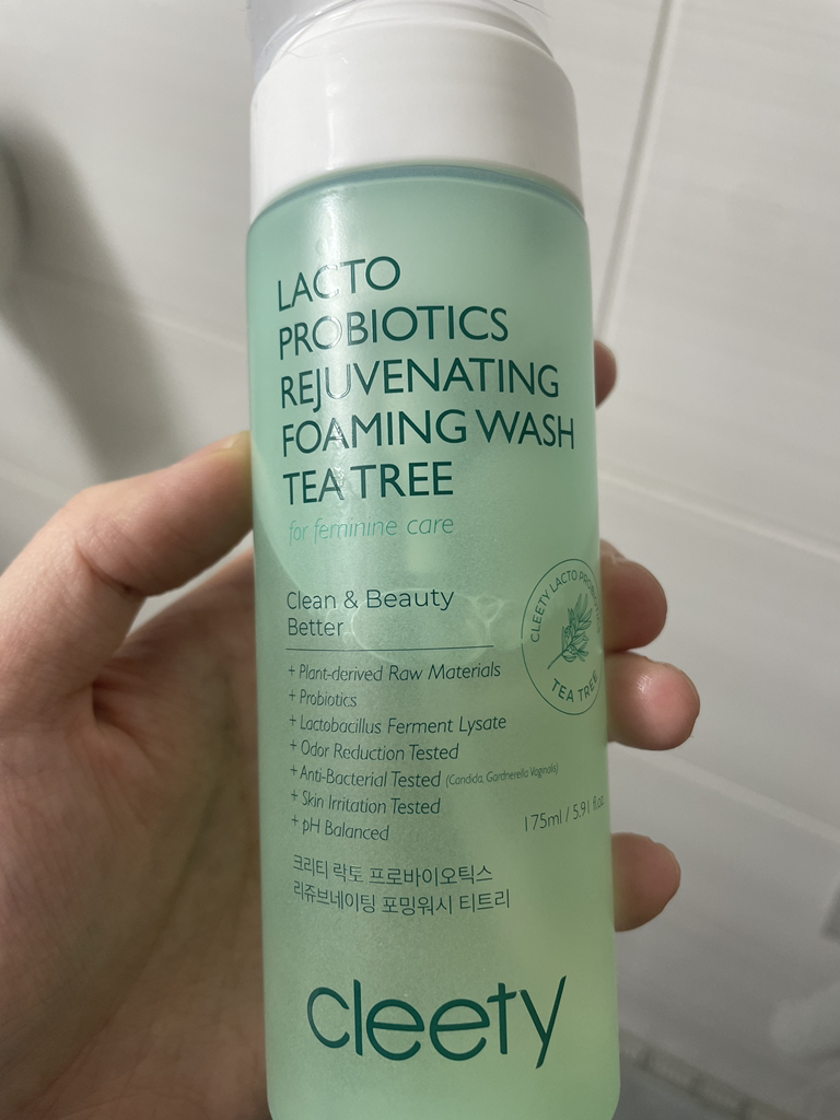 크리티 (cleety) 락토 프로바이오틱스 여성청결제 포밍워시 [티트리] review image