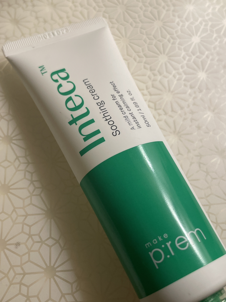 Inteca积雪草高效吸收镇静面霜的真实用户使用照片