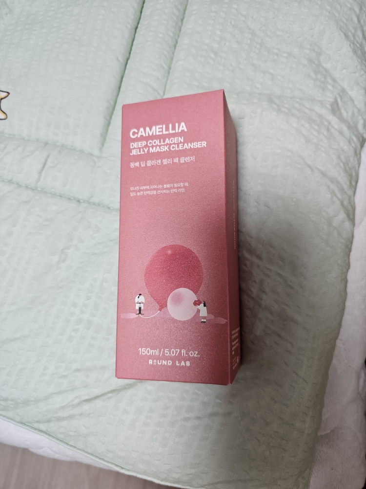 라운드랩 (ROUNDLAB) 동백 딥 콜라겐 젤리 팩 클렌저 review image