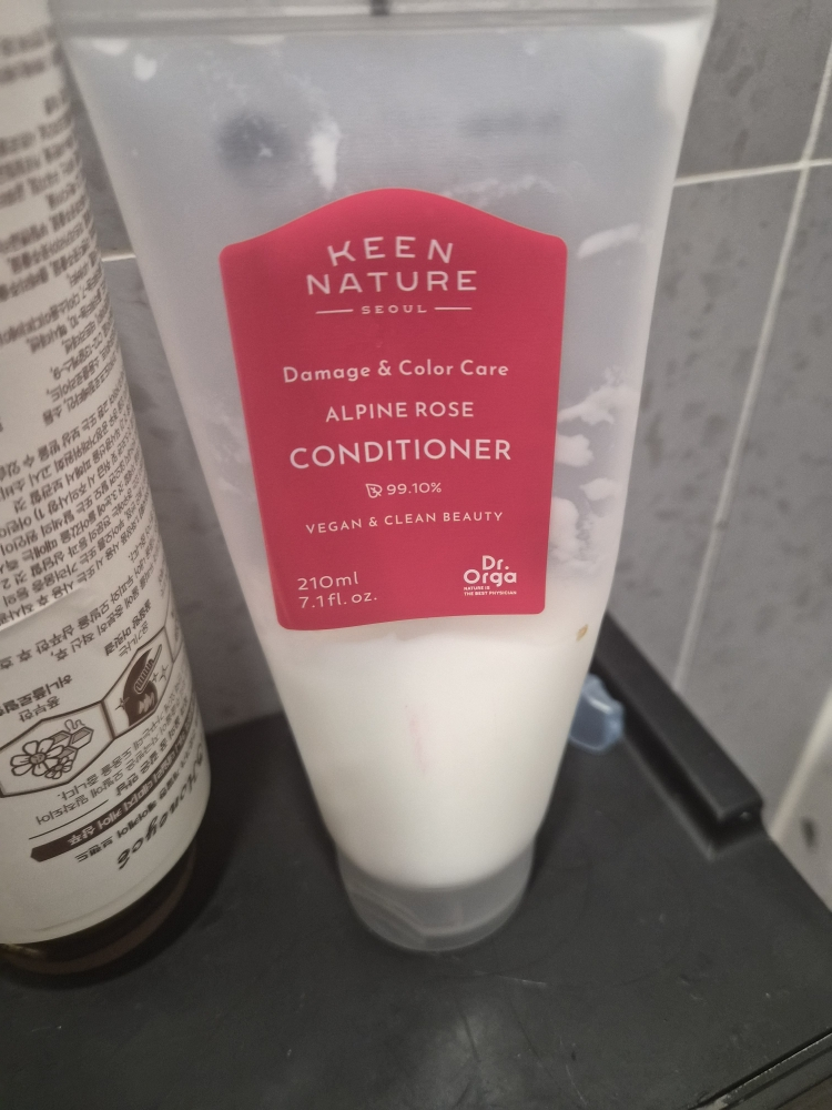 닥터올가 (Dr.Orga) 데미지&컬러케어 알파인로즈 극손상 무실리콘 단백질 헤어 컨디셔너 review image