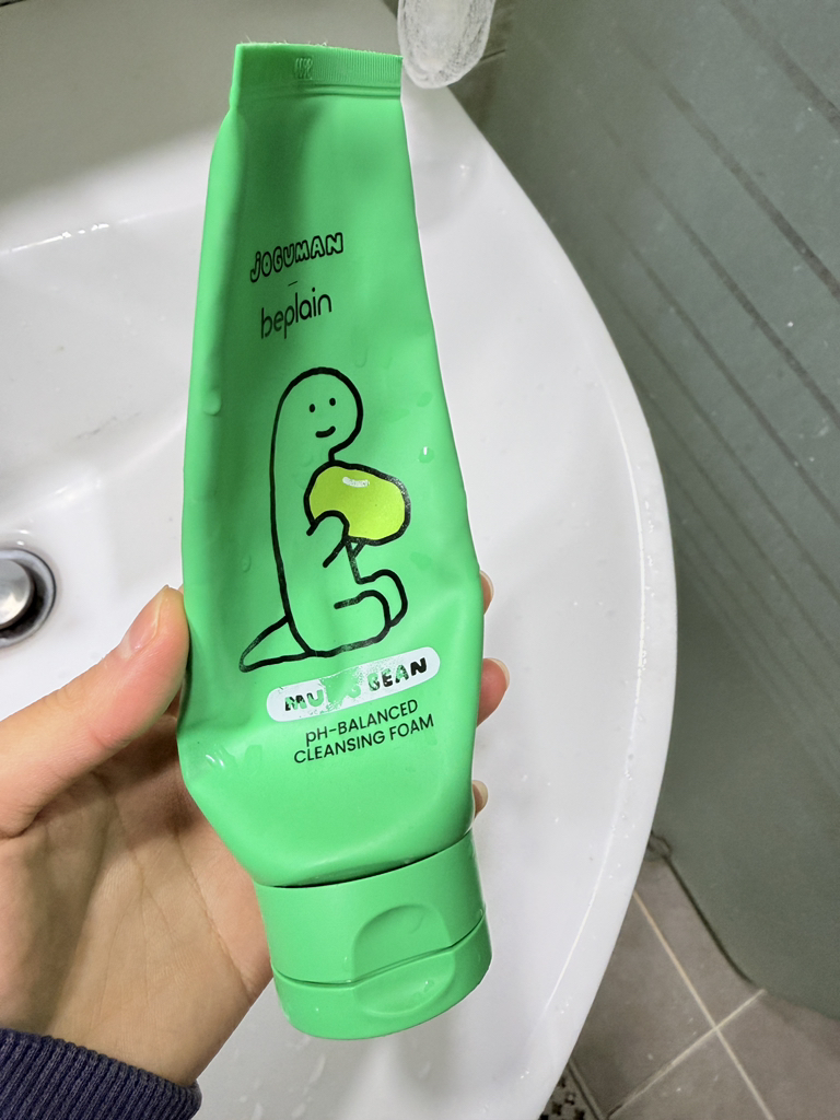 비플레인 (beplain) 조구만에디션 녹두 약산성 클렌징폼 review image