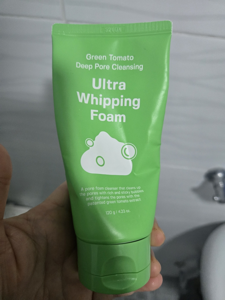 성분에디터 (SUNGBOONeditor) 그린토마토 딥 포어 클렌징 울트라 휩핑 폼 review image