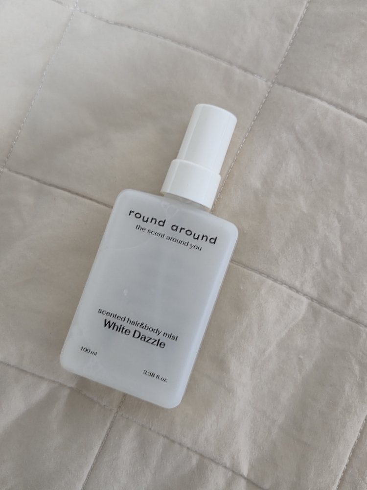 라운드어라운드 (ROUNDAROUND) 센티드 헤어&바디 미스트 [화이트 대즐] review image