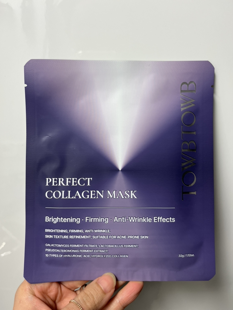 完美胶原蛋白面膜包的真实用户使用照片