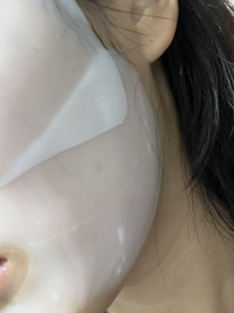 完美胶原蛋白面膜包的真实用户使用照片