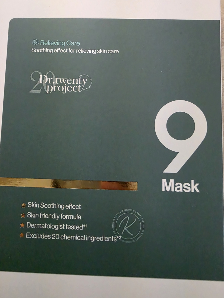 닥터트웬티프로젝트 (Dr.twentyproject) 나인 마스크 review image
