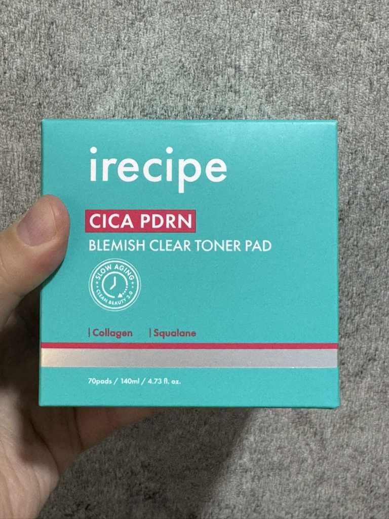 아이레시피 (irecipe) 시카 PDRN 흔적 클리어 토너 패드 review image