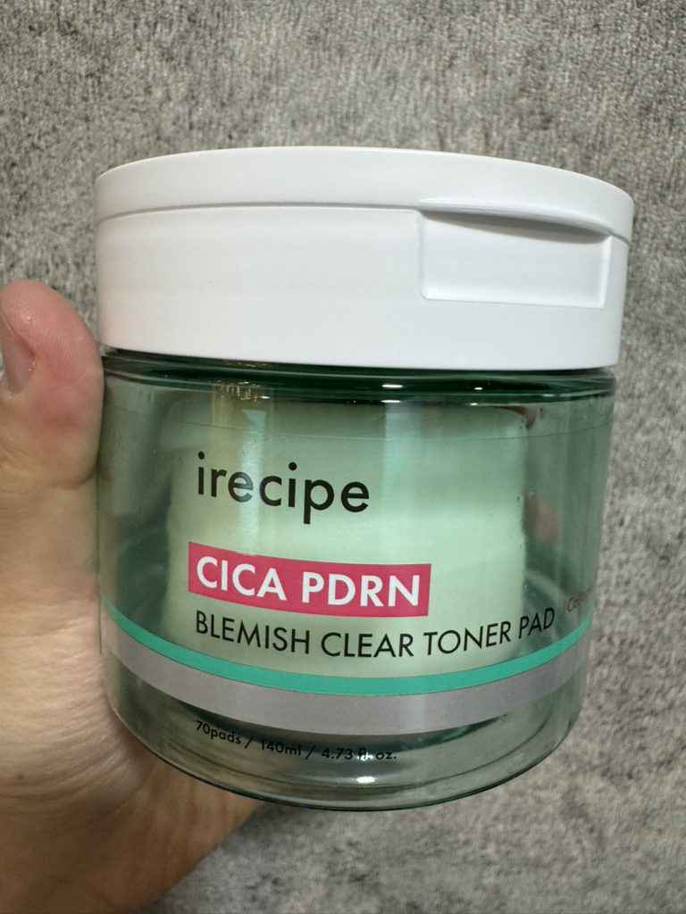아이레시피 (irecipe) 시카 PDRN 흔적 클리어 토너 패드 review image