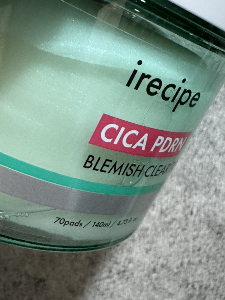 아이레시피 (irecipe) 시카 PDRN 흔적 클리어 토너 패드 review image