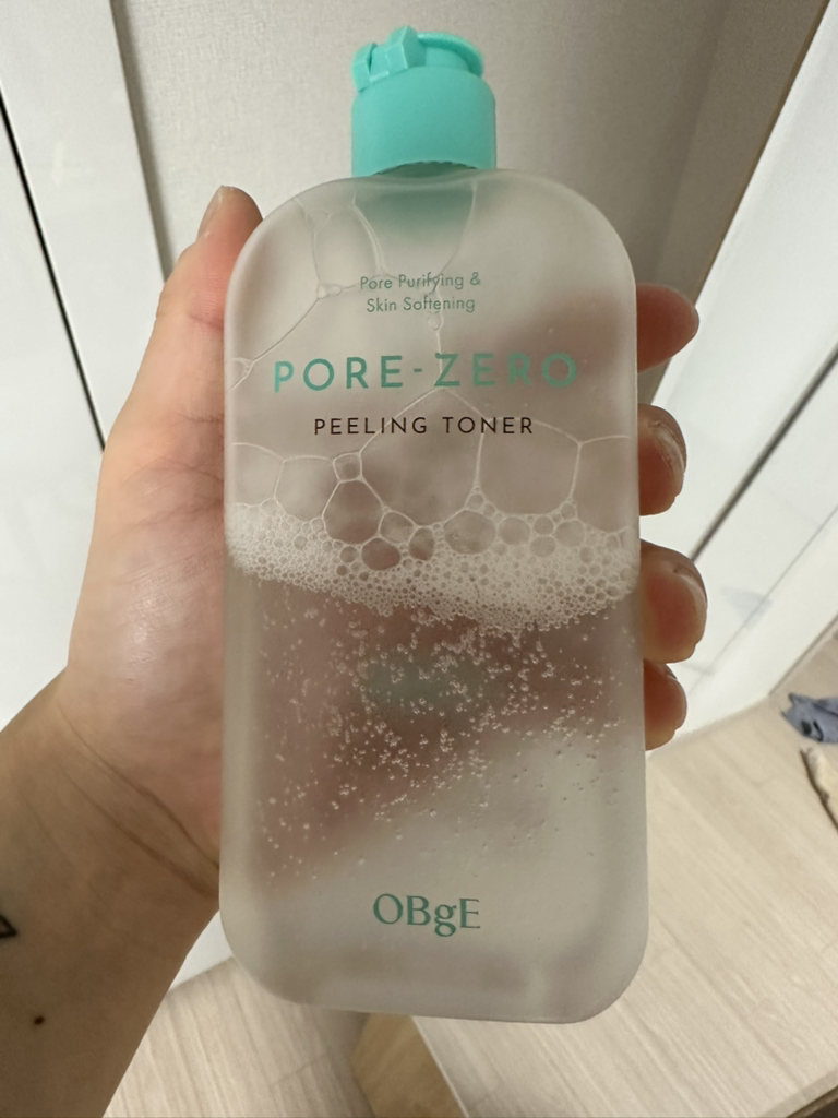 오브제 (OBgE) 포어 제로 필링 토너 review image