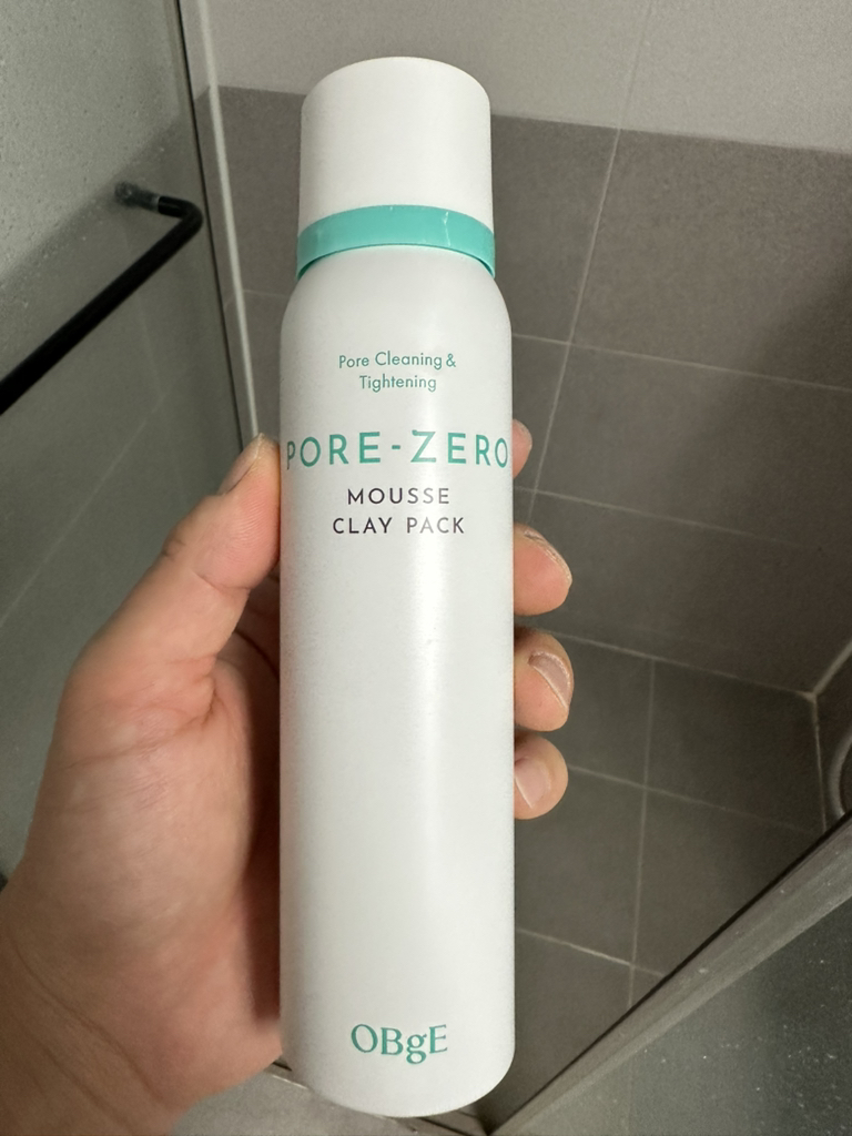 오브제 (OBgE) 포어 제로 무스 클레이 팩 review image