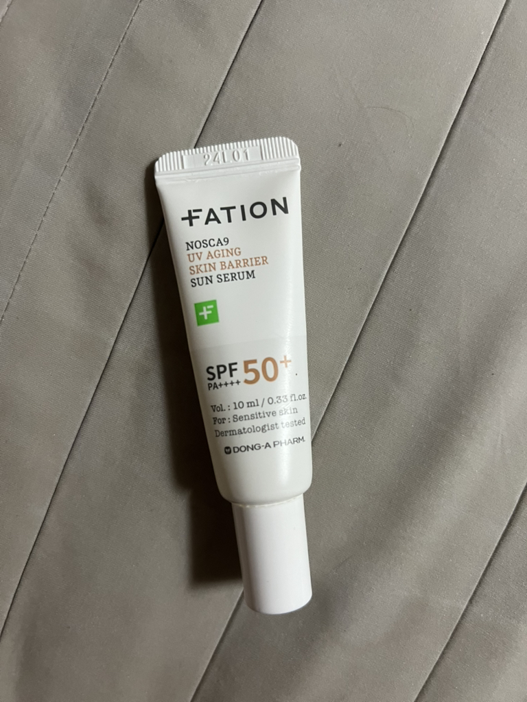 파티온 (FATION) 노스카나인 유브이 에이징 베리어 선세럼 [SPF50+/PA++++] review image