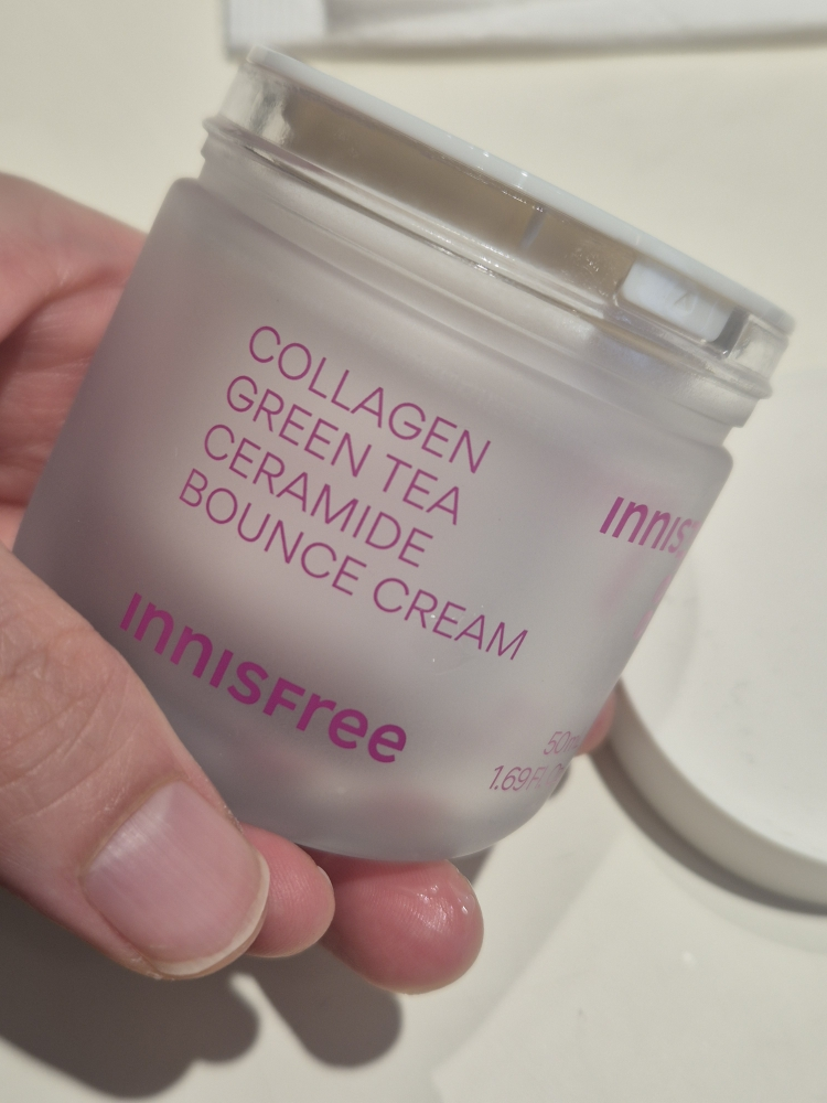 INNISFREE Kem dưỡng da collagen trà xanh ceramide tăng cường độ đàn hồi review image