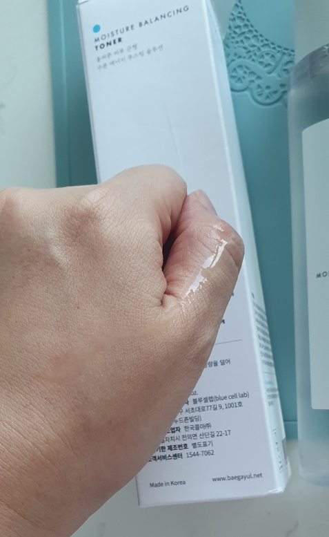 水分平衡爽肤水的真实用户使用照片